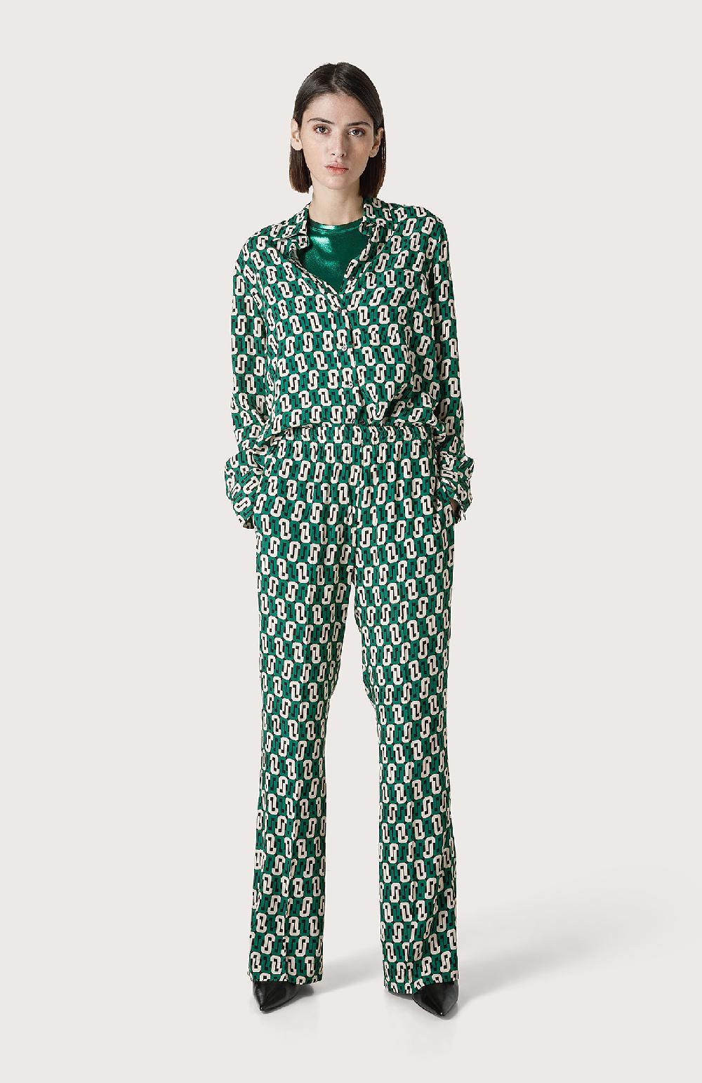 Seventy Camicia Design Maschile - Col. Verde