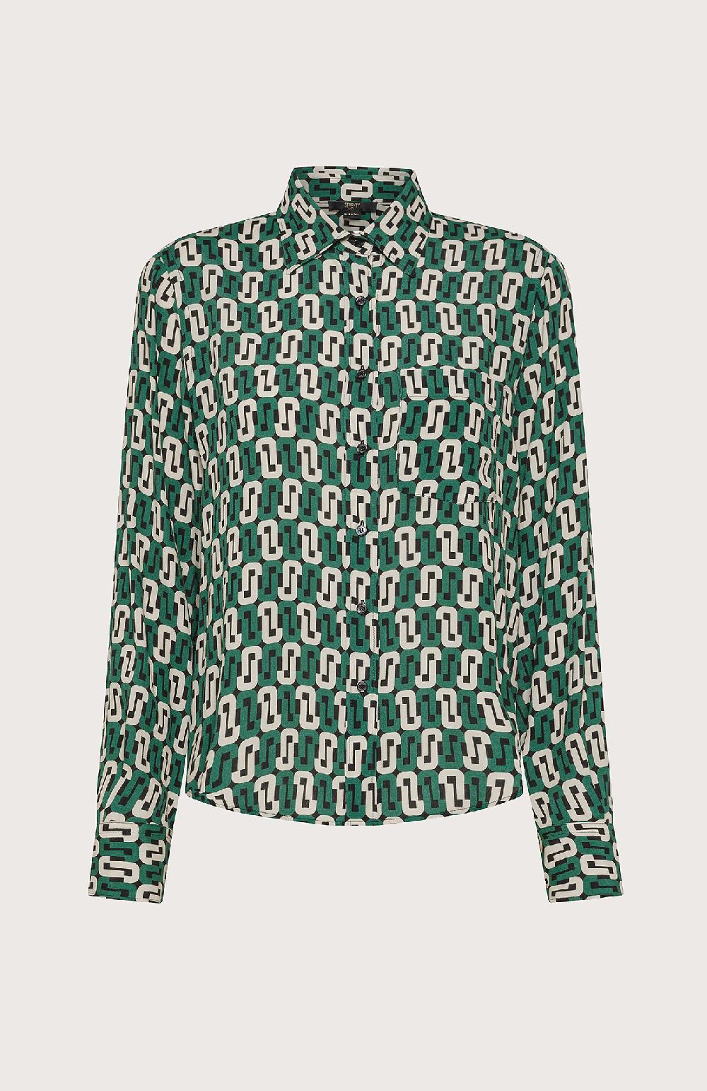 Seventy Camicia design maschile - Col. Verde