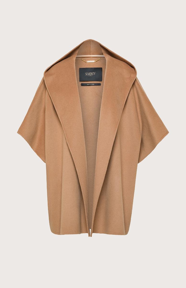 Seventy Cappa Con Collo A Scialle - Col. Neutro