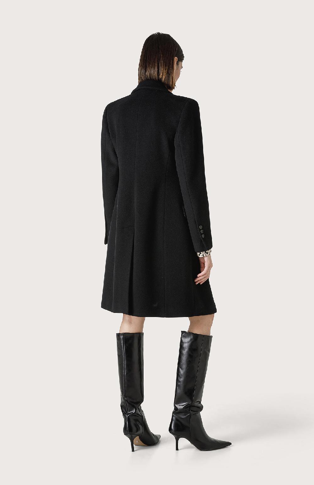 Seventy Cappotto A Tre Bottoni - Col. Nero