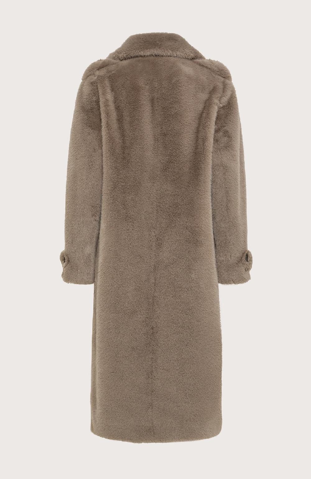 Seventy Cappotto In Ecopelliccia - Col. Grigio