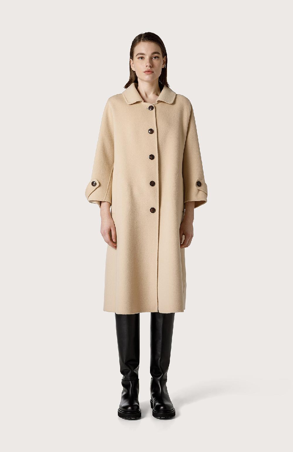 Seventy Cappotto In Panno Double - Col. Neutro