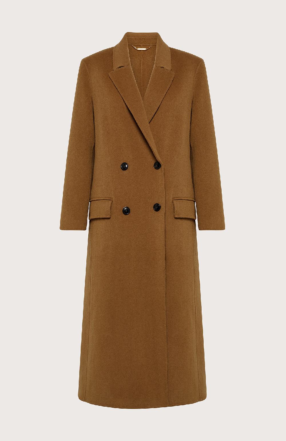 Seventy Cappotto lungo doppio petto - Col. Neutro