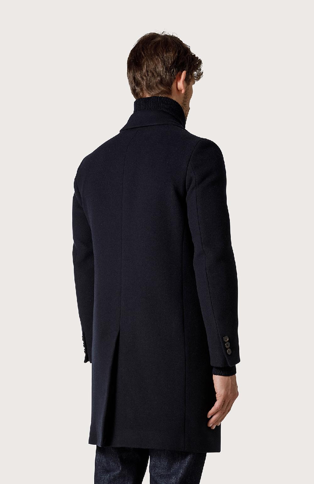 Seventy Cappotto Monopetto - Col. Blu