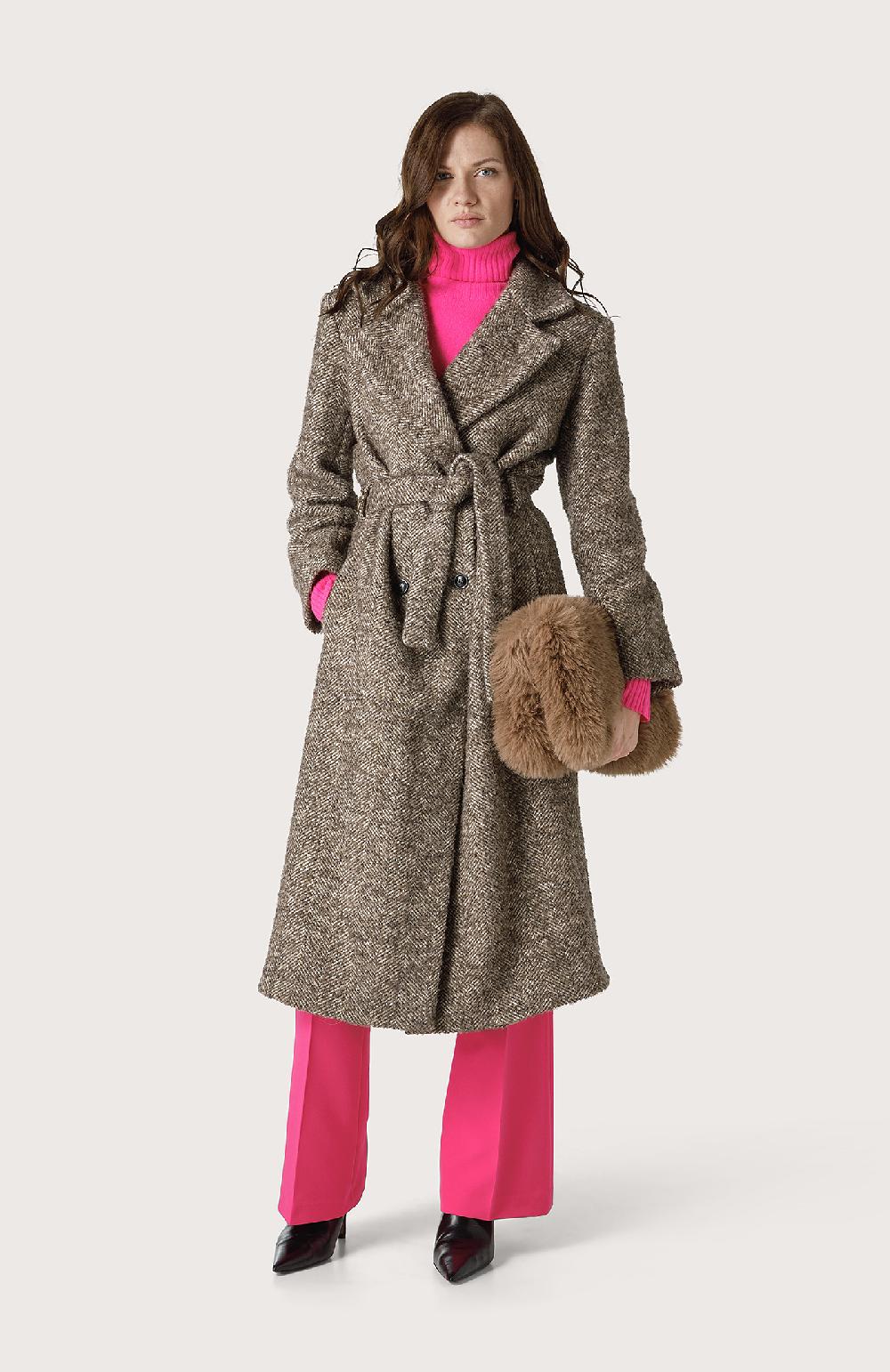 Seventy Cappotto Spinato - Col. Marrone