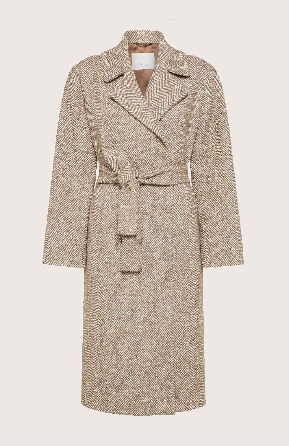 Seventy Cappotto Stile Vestaglia - Col. Neutro