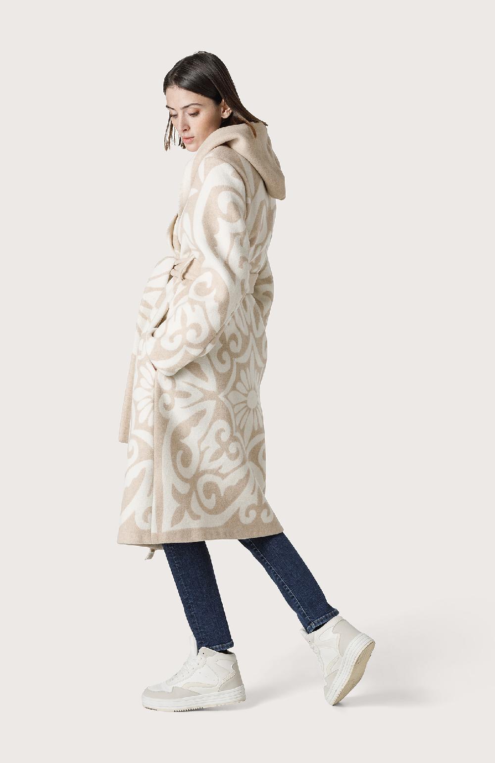 Seventy Cappotto Stile Vestaglia - Col. Neutro