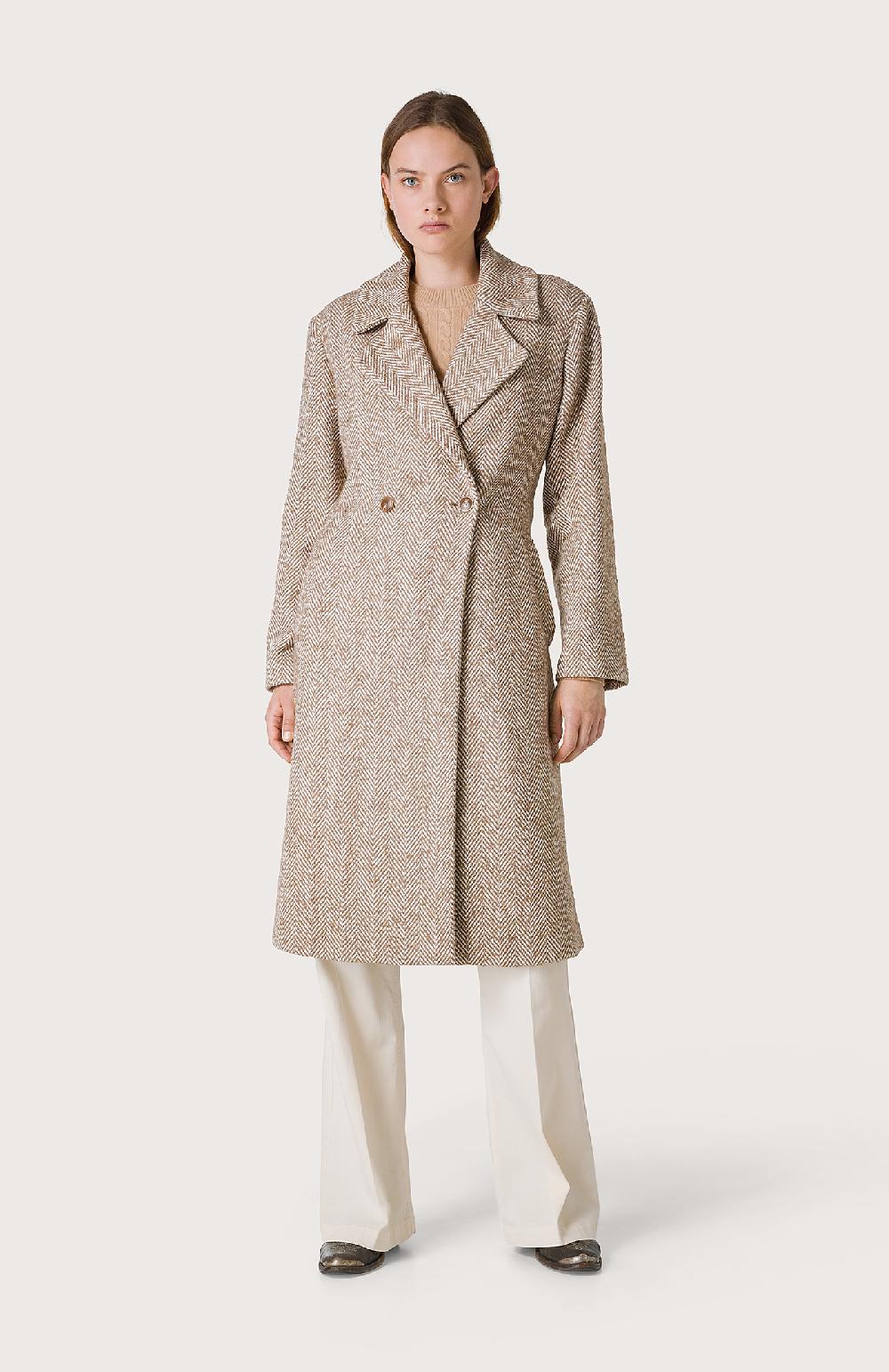 Seventy Cappotto stile vestaglia - Col. Neutro