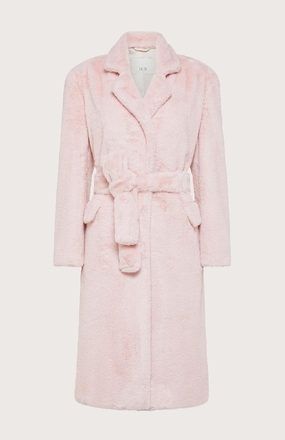 Seventy Cappotto Stile Vestaglia - Col. Rosa