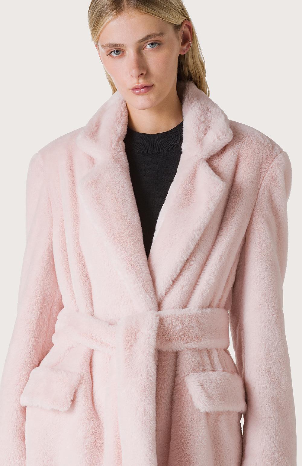 Seventy Cappotto Stile Vestaglia - Col. Rosa