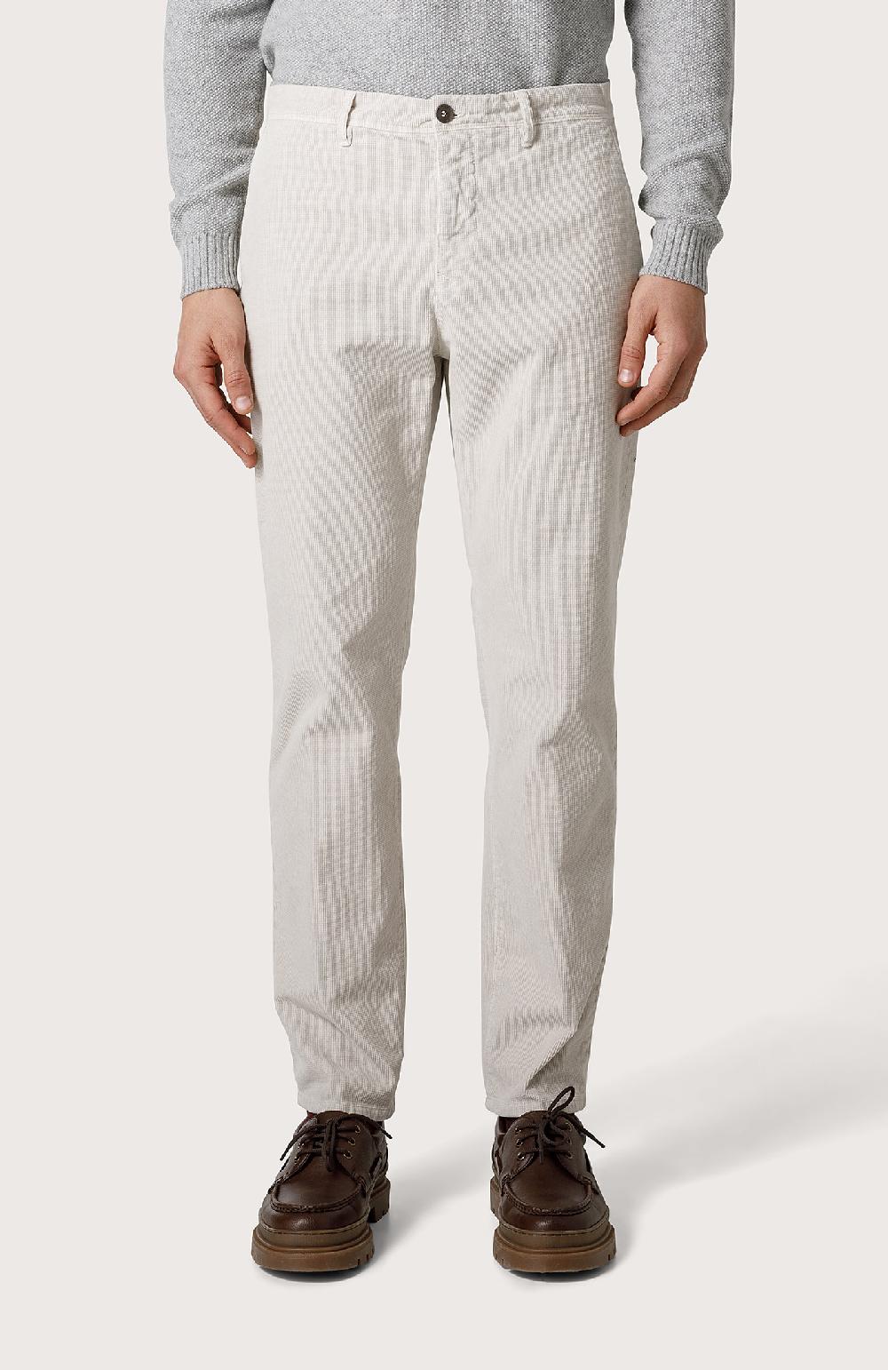 Seventy Chino In Velluto - Col. Bianco