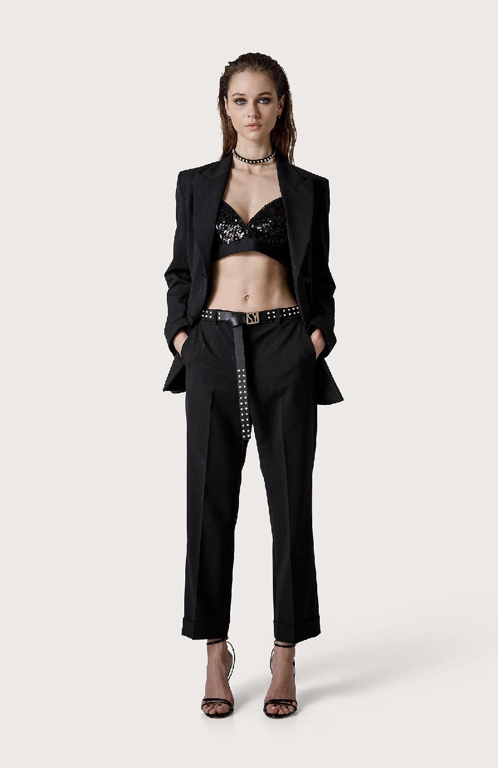 Seventy Cintura Con Perle - Col. Nero