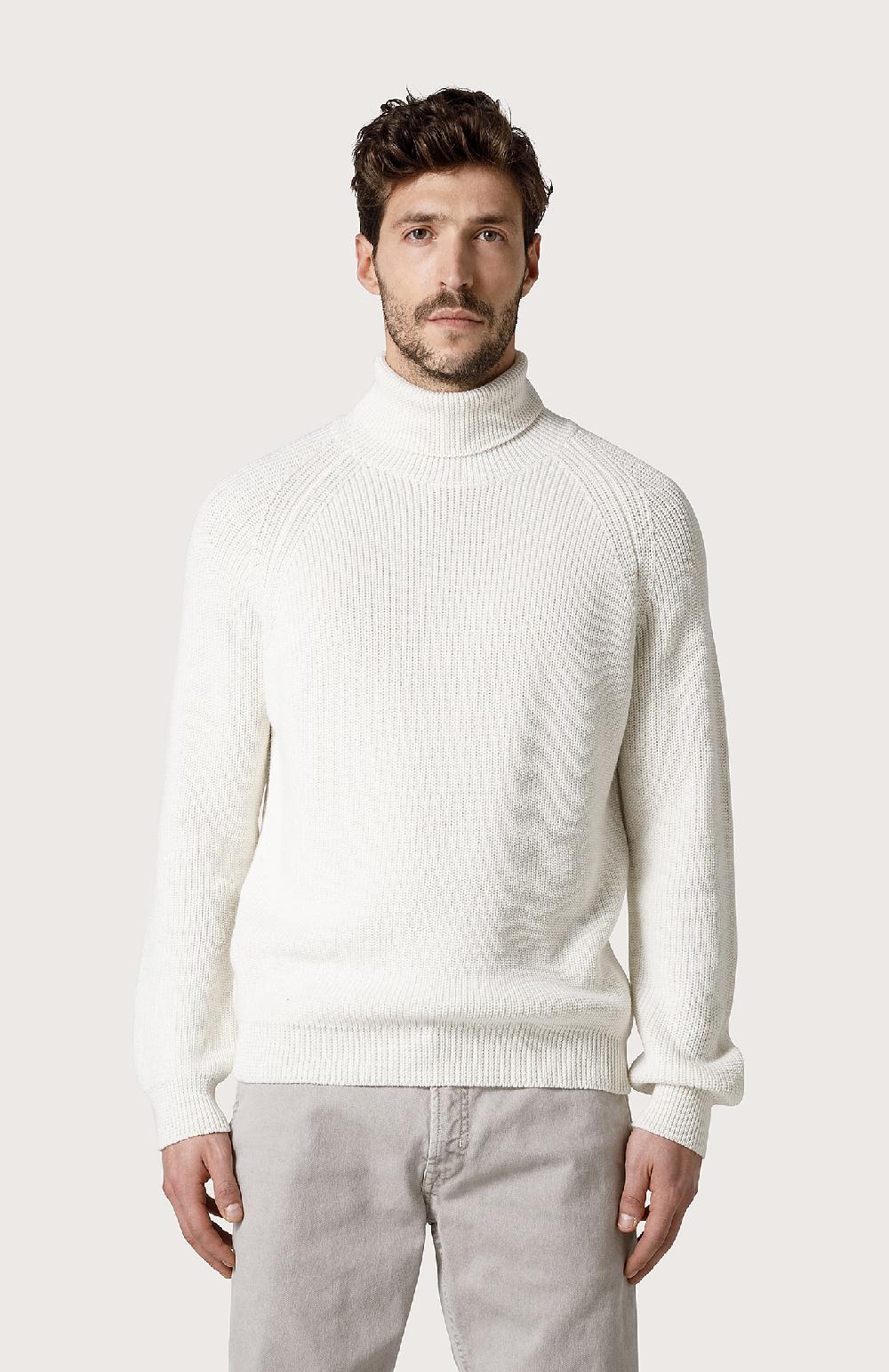 Seventy Dolcevita Con Manica Raglan - Col. Bianco