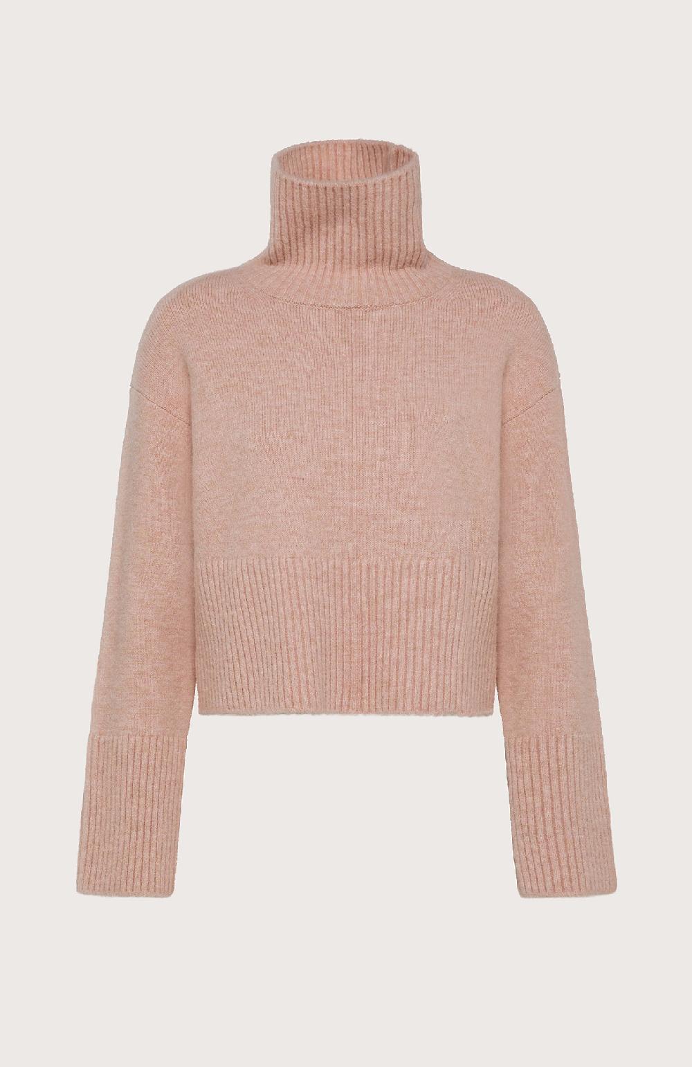 Seventy Dolcevita in lana stretch - Col. Rosa