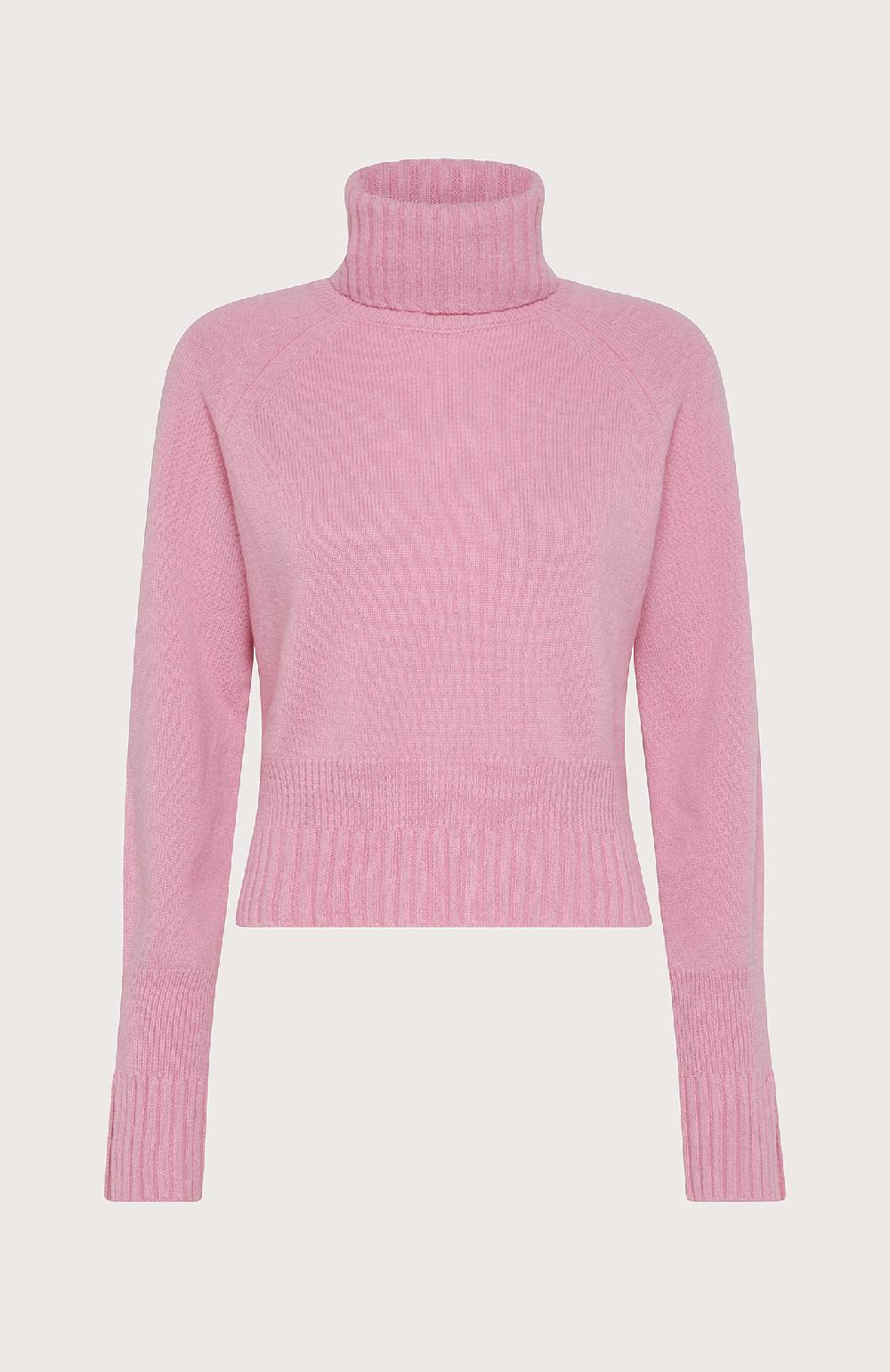 Seventy Dolcevita in misto cashmere - Col. Rosa