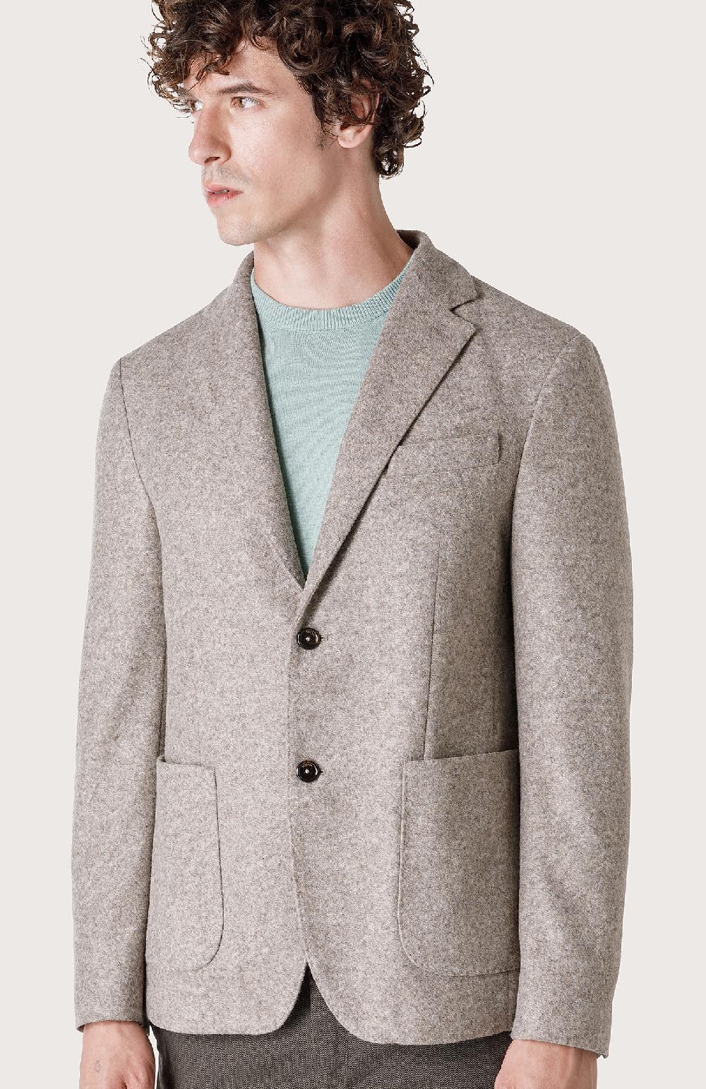 Seventy Giacca Classica In Maglia - Col. Marrone