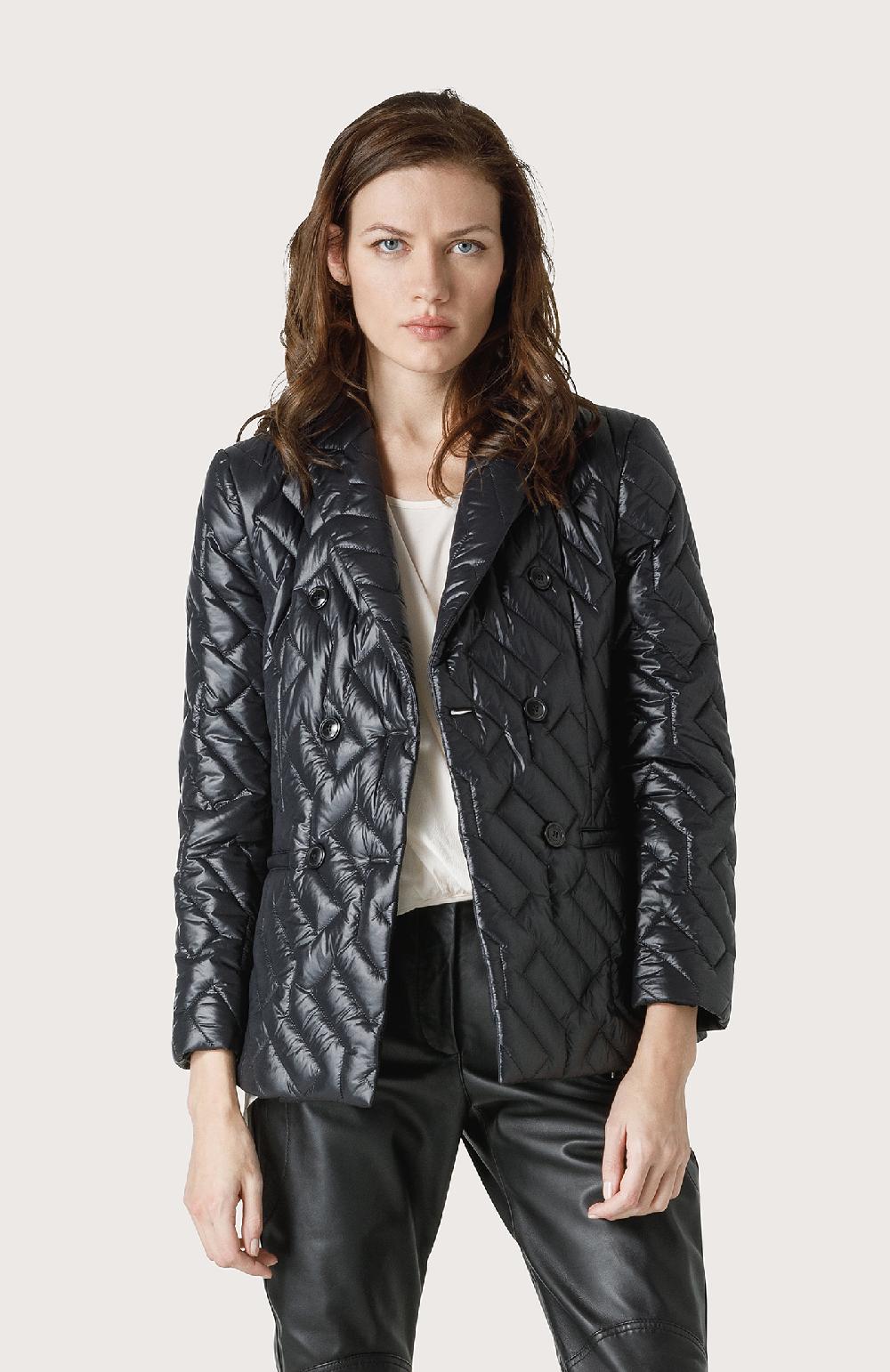 Seventy Giacca Doppiopetto A Maglia - Col. Nero