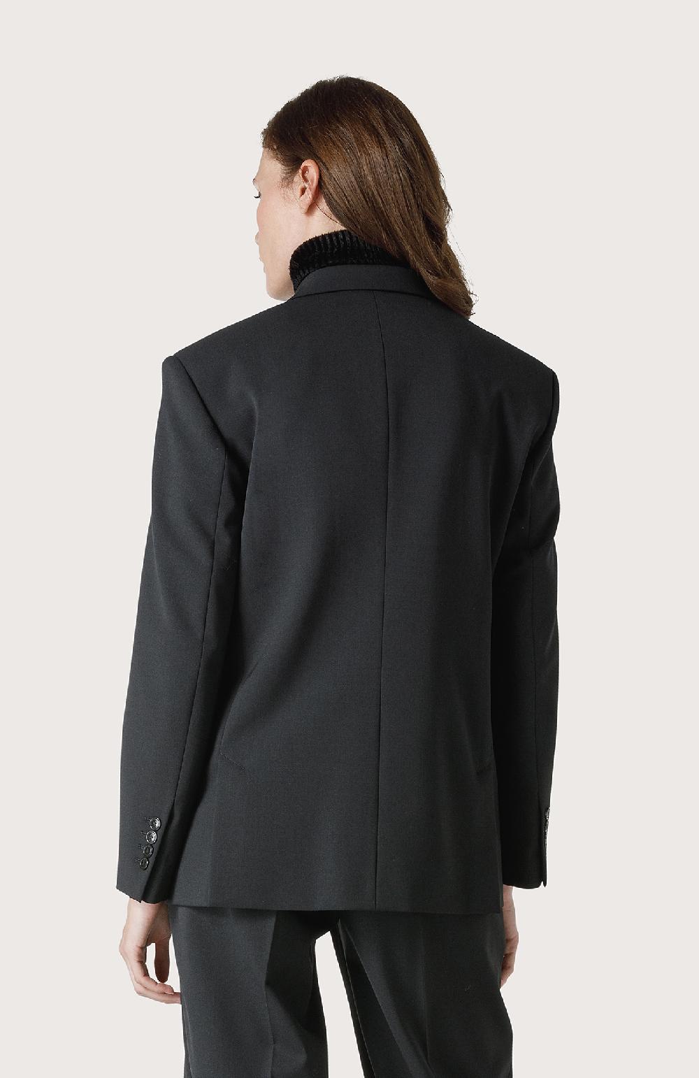 Seventy Giacca Doppiopetto Con Spalline - Col. Nero