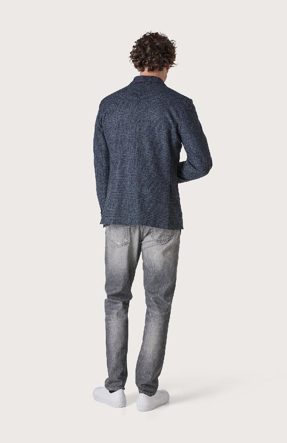 Seventy Giacca Doppiopetto In Galles - Col. Blu