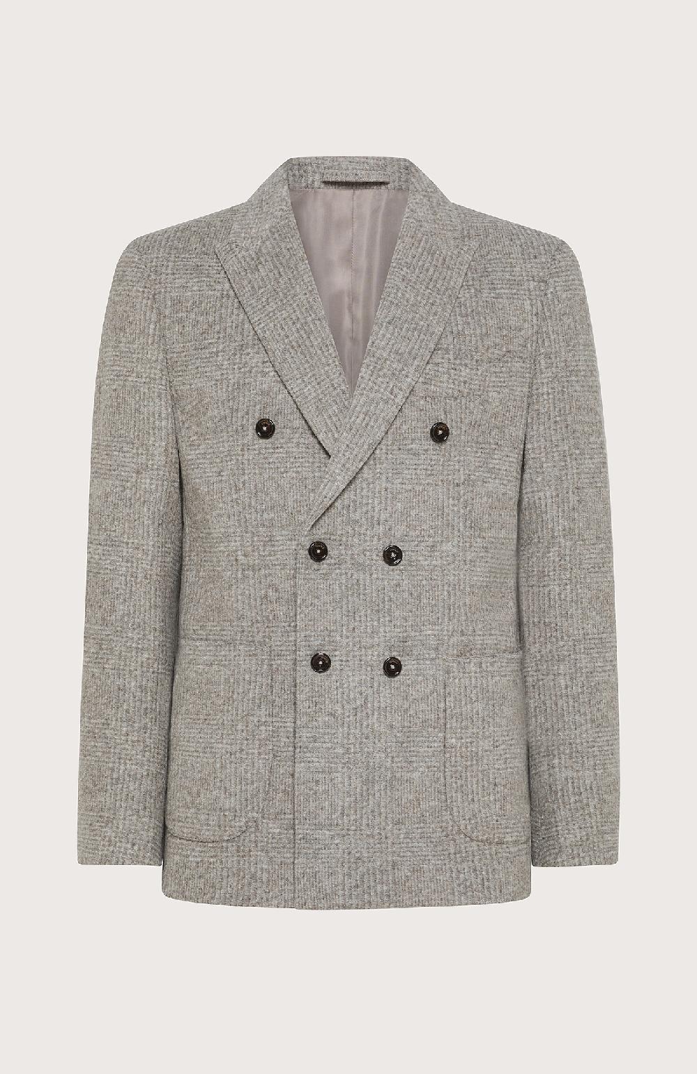 Seventy Giacca doppiopetto misto lana - Col. Neutro