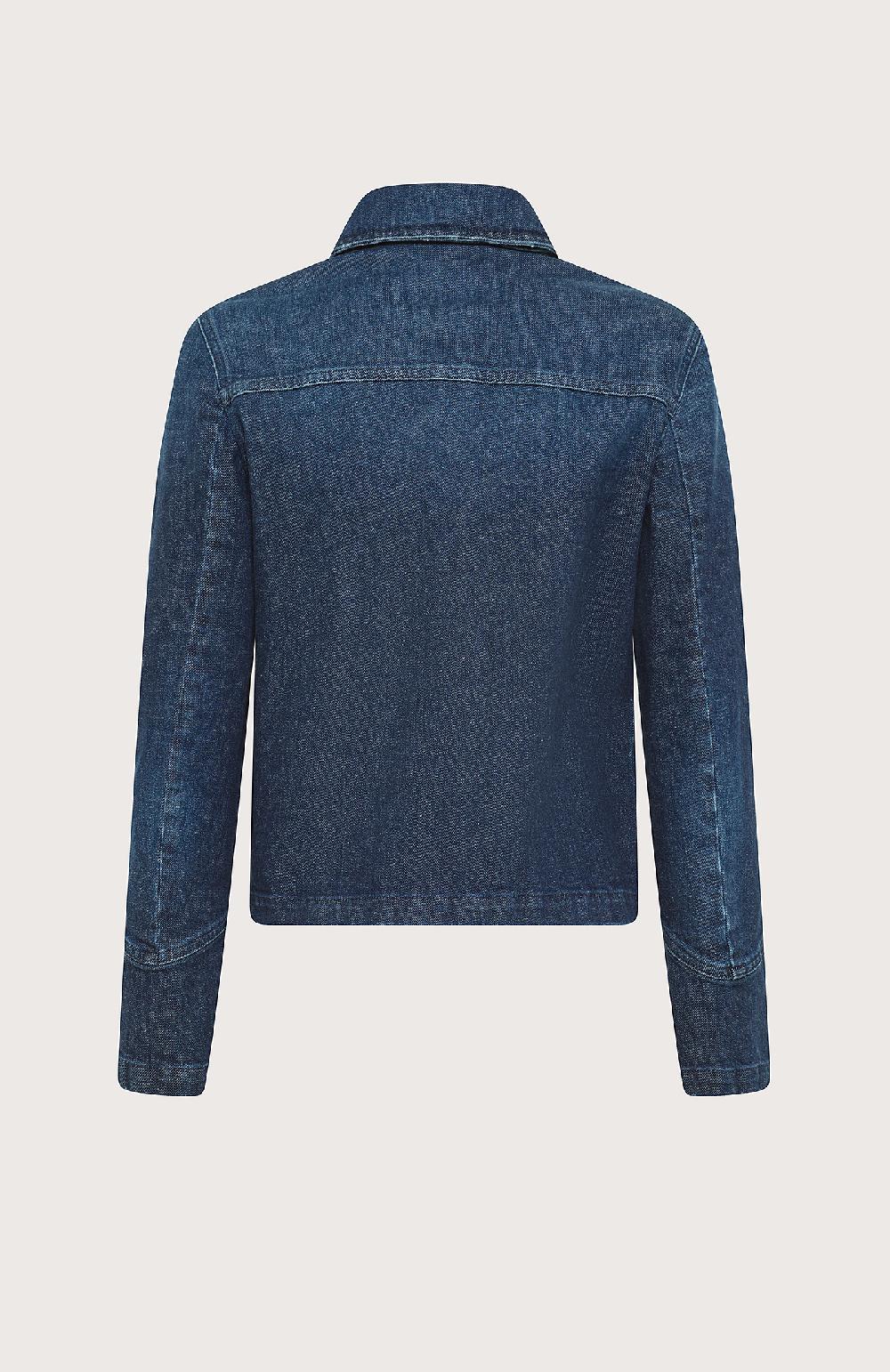 Seventy Giacca In Denim Con Tre Tasche - Col. Blu