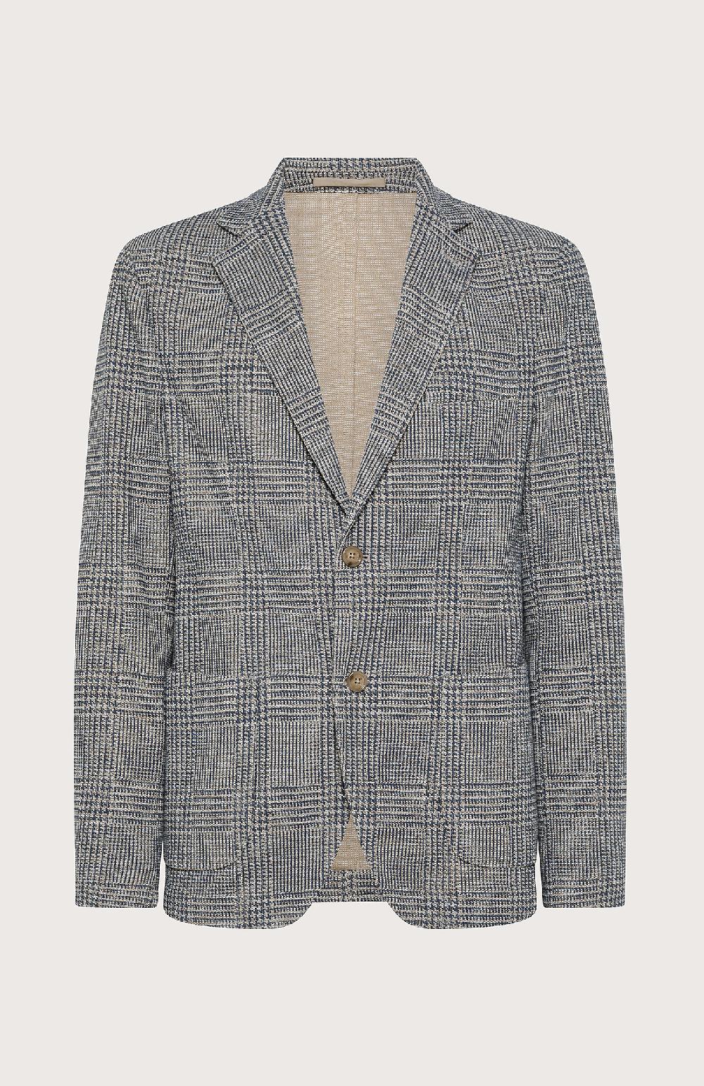 Seventy Giacca monopetto effetto Galles - Col. Neutro