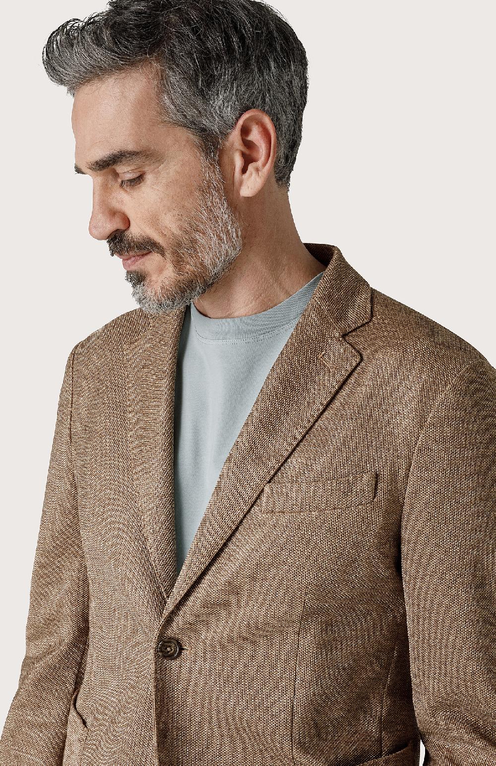 Seventy Giacca Monopetto In Piquet - Col. Neutro