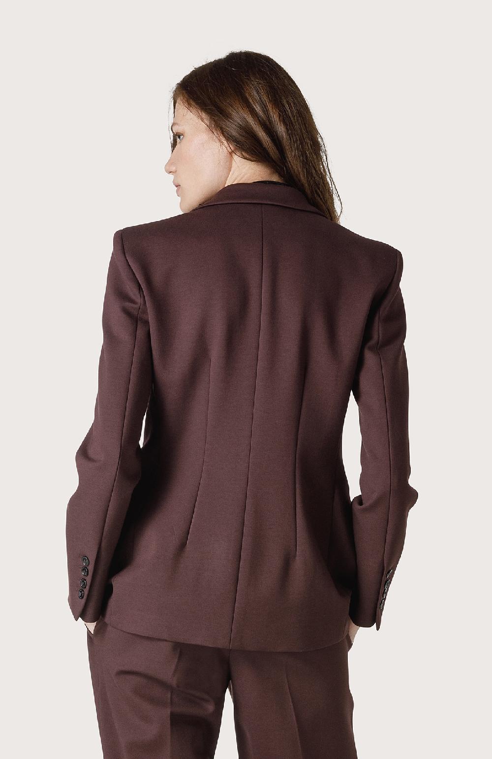 Seventy Giacca Monopetto In Punto Stoffa - Col. Viola