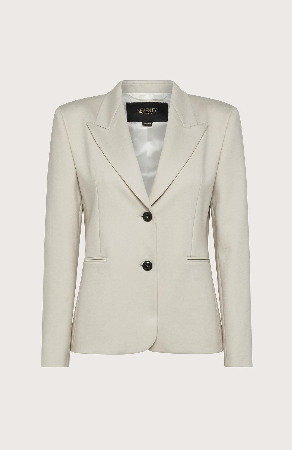 Seventy Giacca monopetto stretch - Col. Bianco