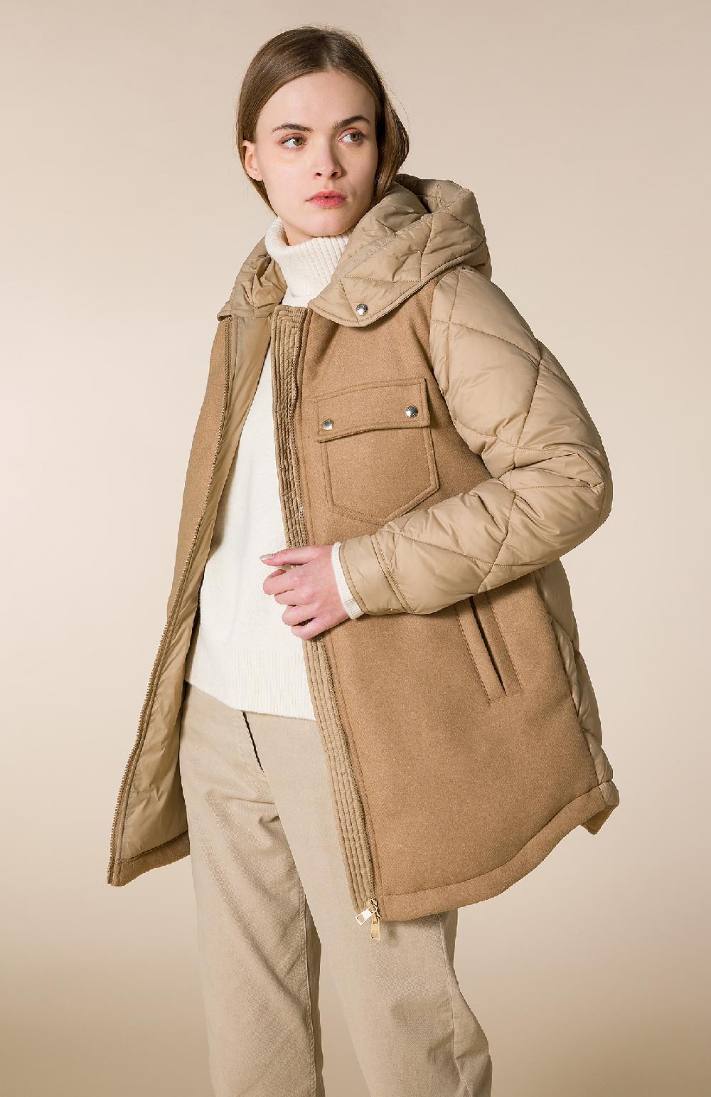 Seventy Giaccone Bimateriale - Col. Neutro