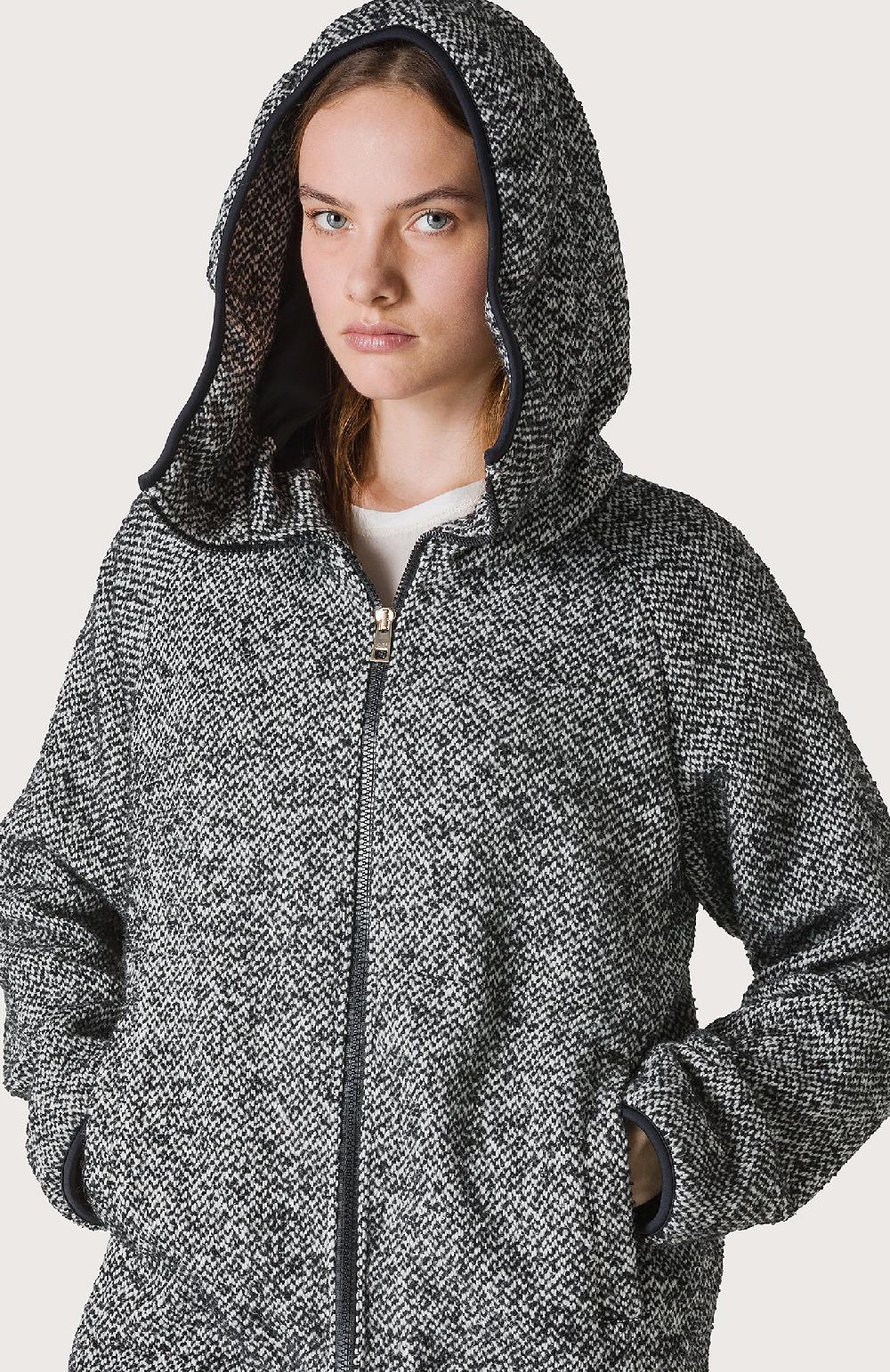 Seventy Giaccone Con Cappuccio - Col. Nero