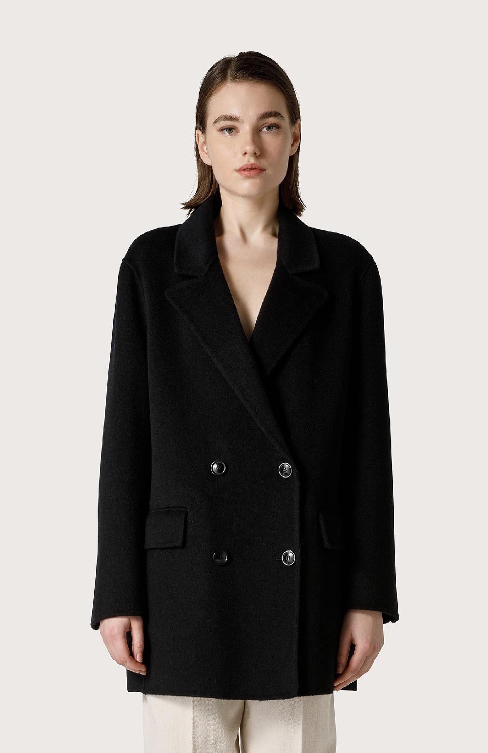 Seventy Giaccone Doppio Petto - Col. Nero