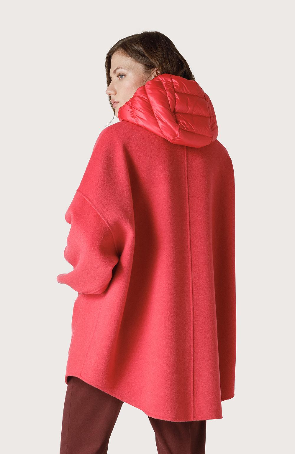 Seventy Giaccone Mantella Over - Col. Rosso