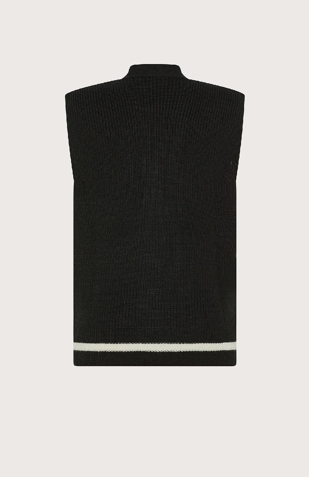 Seventy Gilet Bimateriale Con Imbottitura - Col. Nero