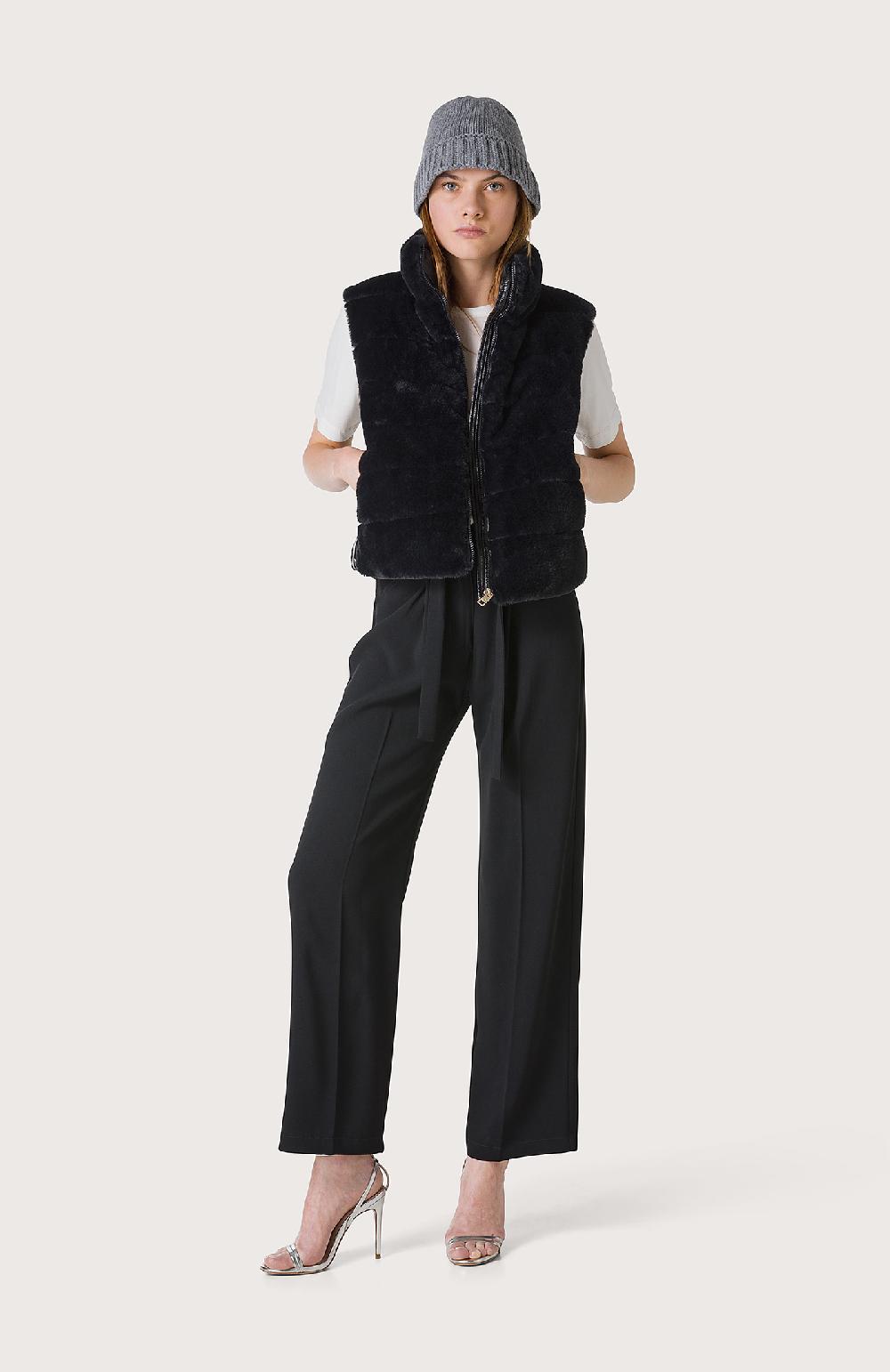 Seventy Gilet imbottito con boden - Col. Nero