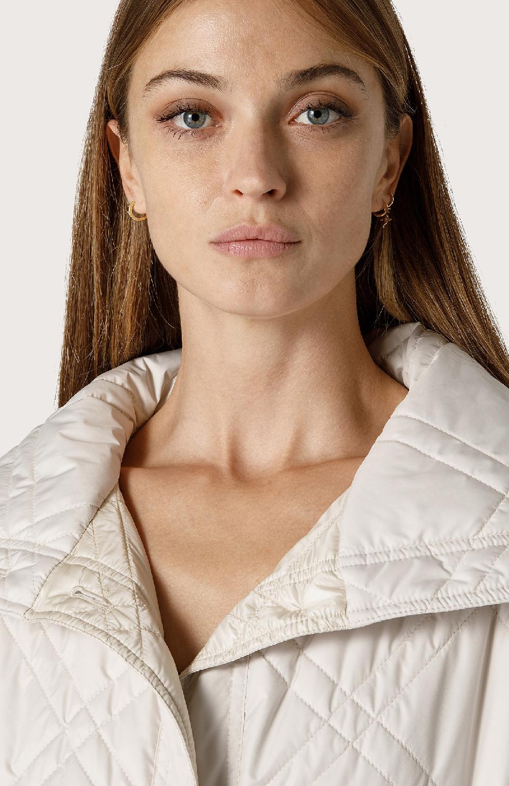 Seventy Gilet Trapuntato Lungo - Col. Bianco