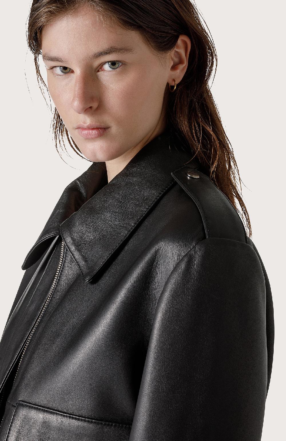 Seventy Giubbino Con Vita Dritta - Col. Nero