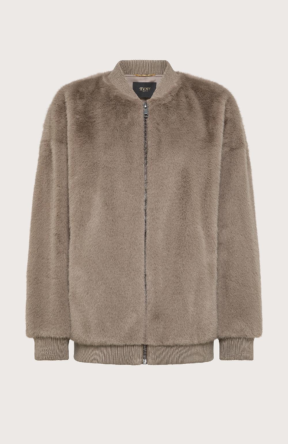 Seventy Giubbino in ecopelliccia - Col. Grigio