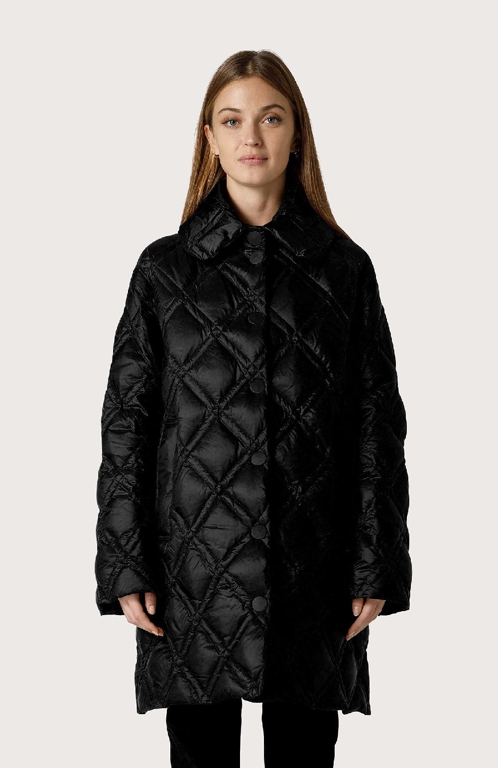 Seventy Giubbino Lungo Trapuntato - Col. Nero