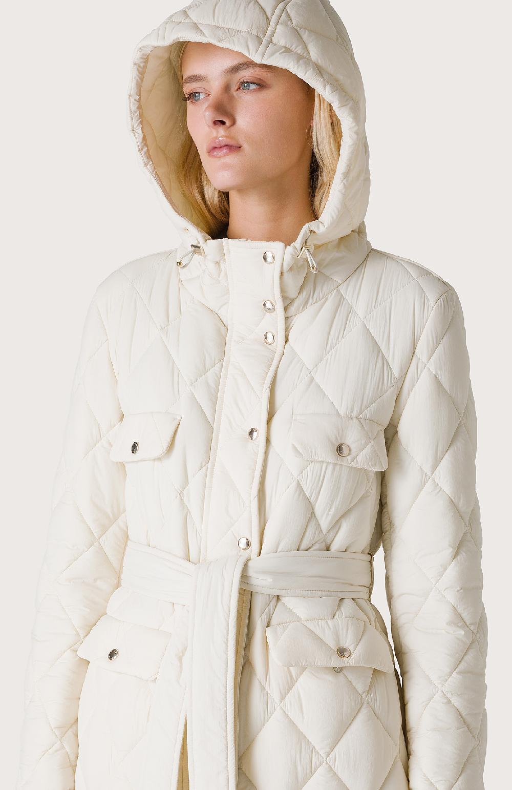 Seventy Giubbino Midi Imbottito - Col. Bianco