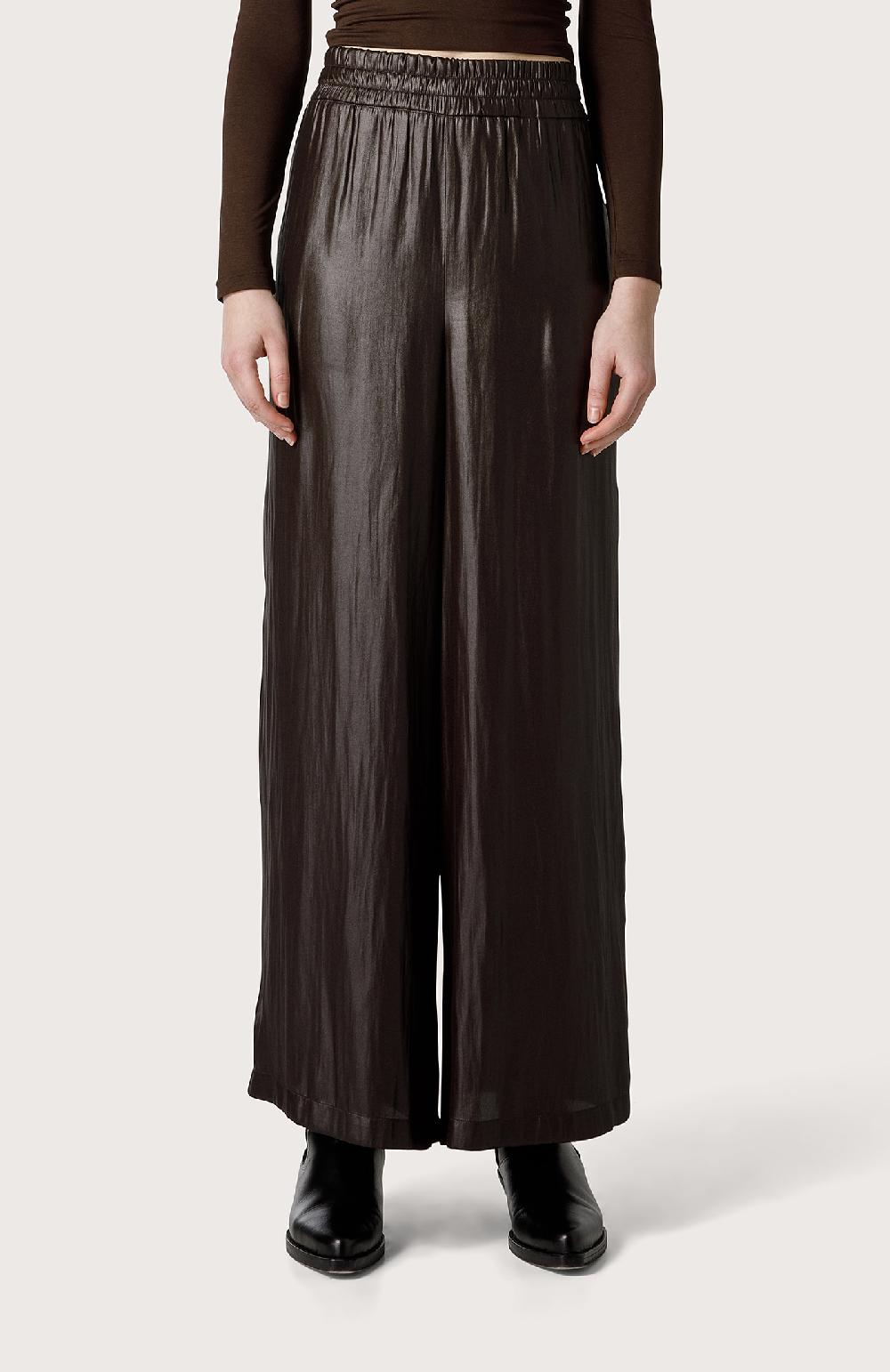 Seventy Gonna Pantalone Effetto Pelle - Col. Marrone