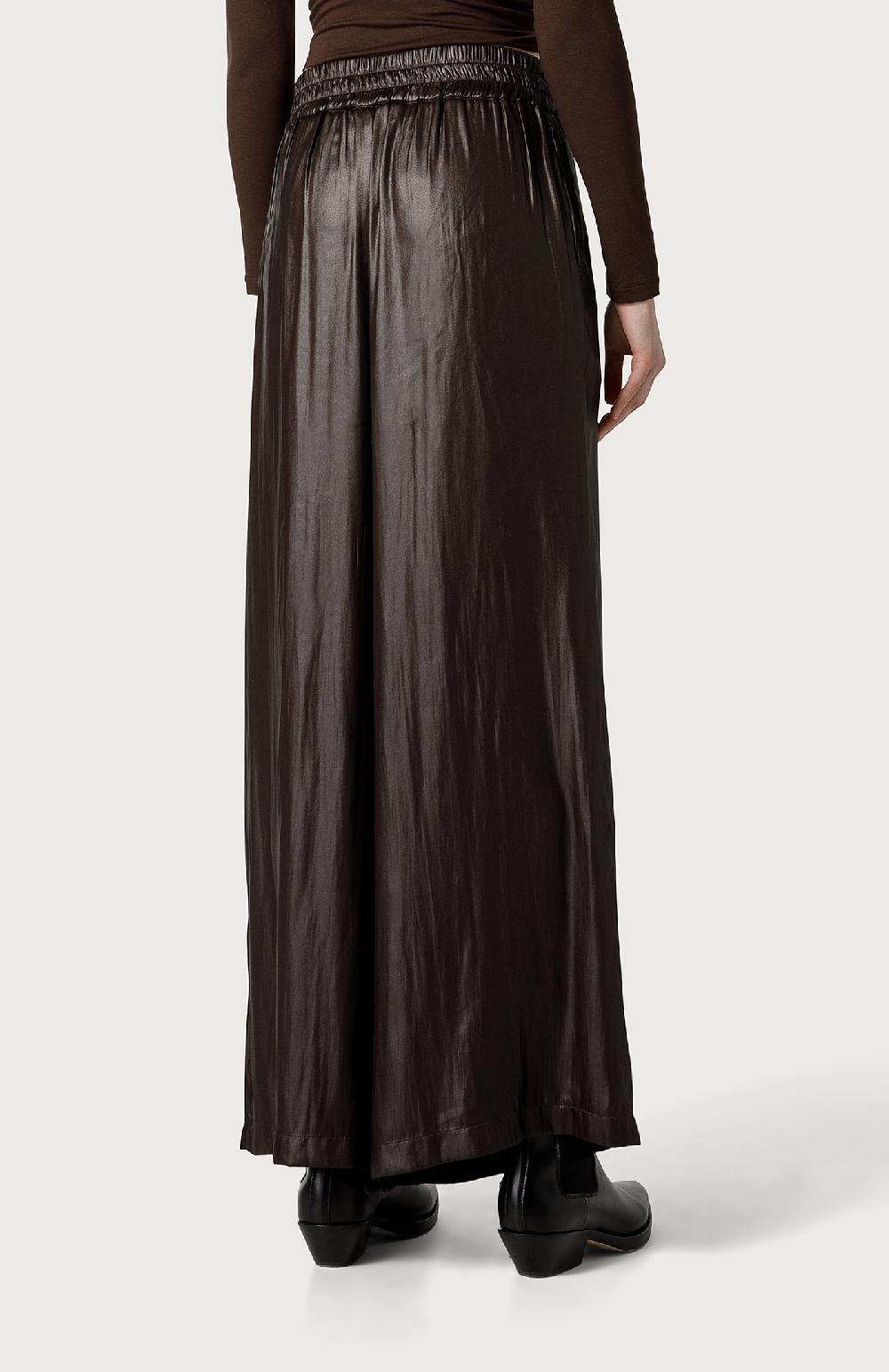 Seventy Gonna Pantalone Effetto Pelle - Col. Marrone