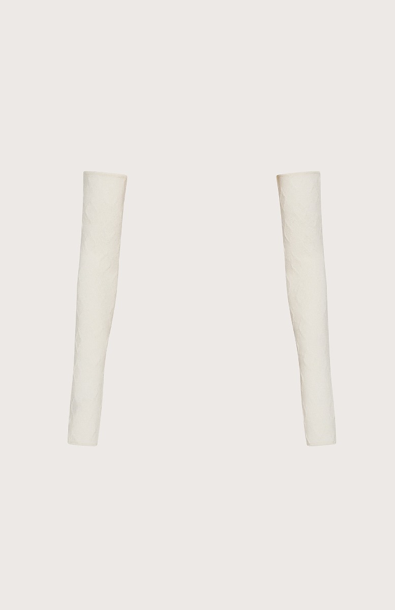 Seventy Guanti lughi in lana - Col. Bianco