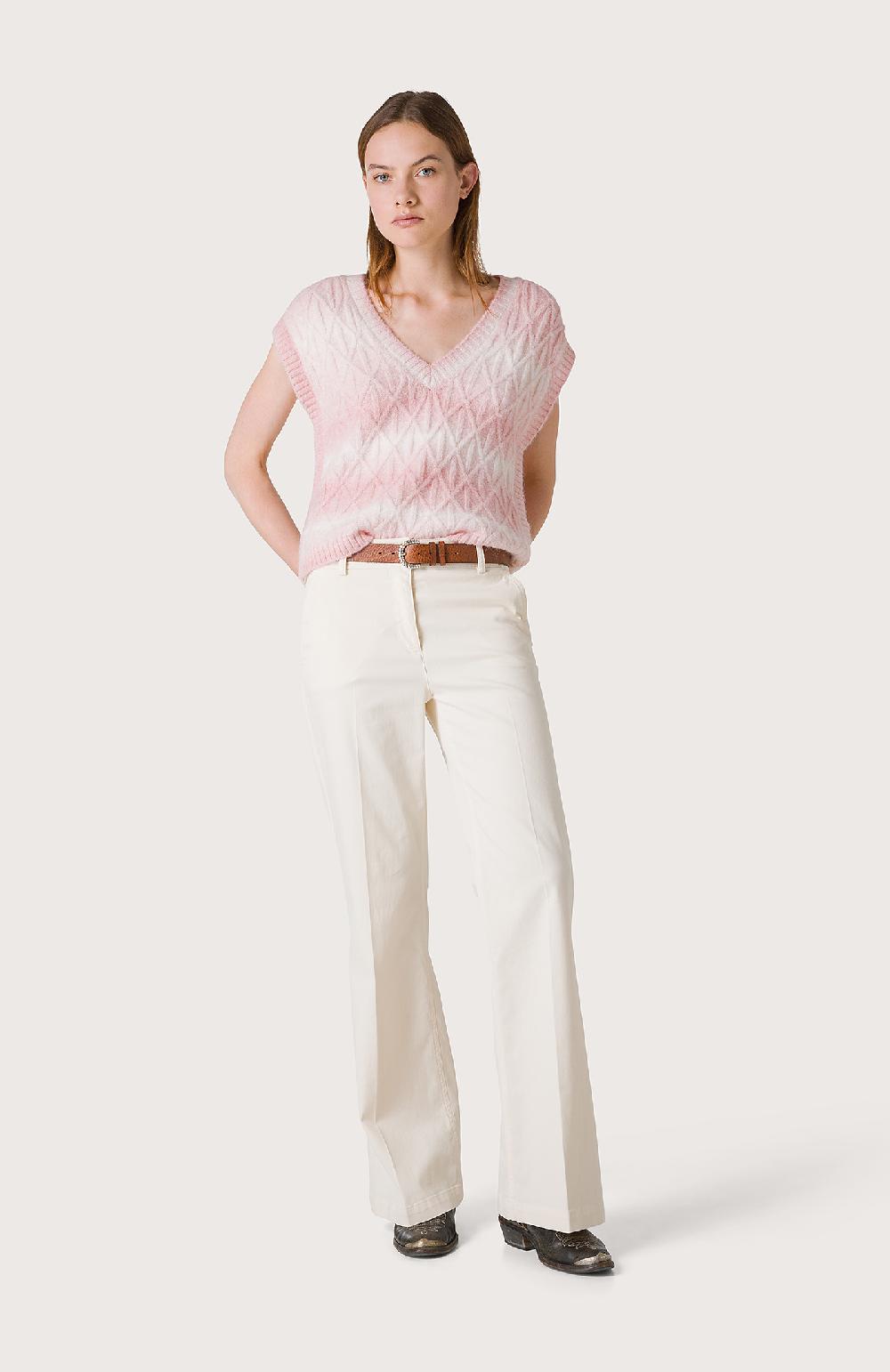 Seventy Jeans denim a zampa - Col. Bianco