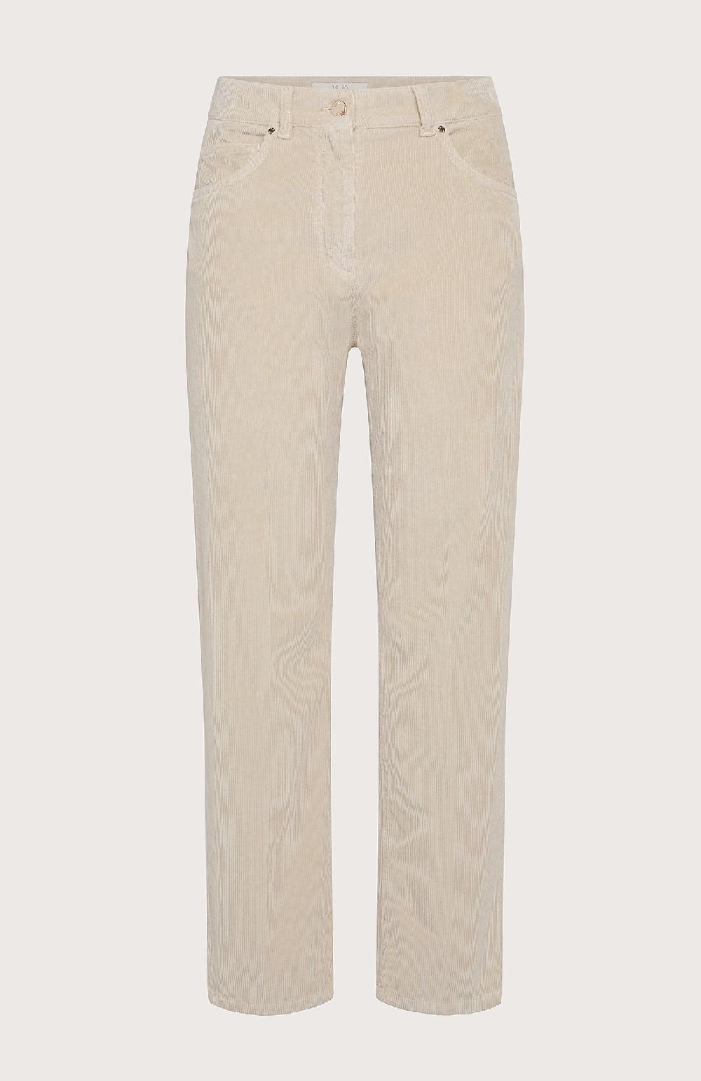 Seventy Jeans Denim In Velluto A Righe - Col. Bianco