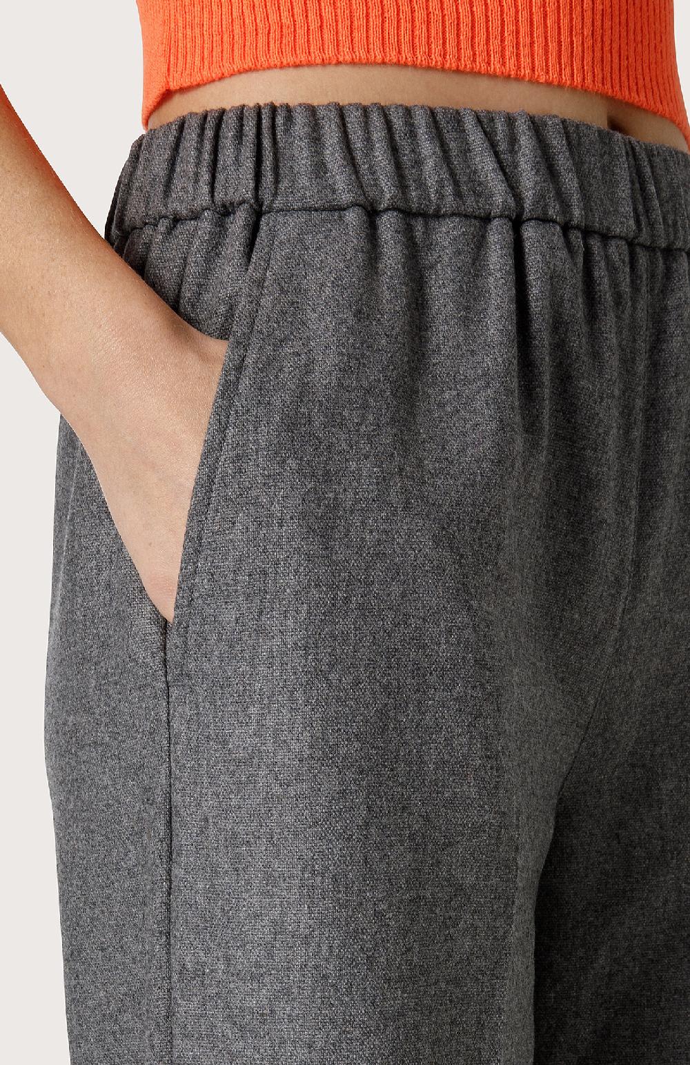 Seventy Jogger In Flanella - Col. Grigio