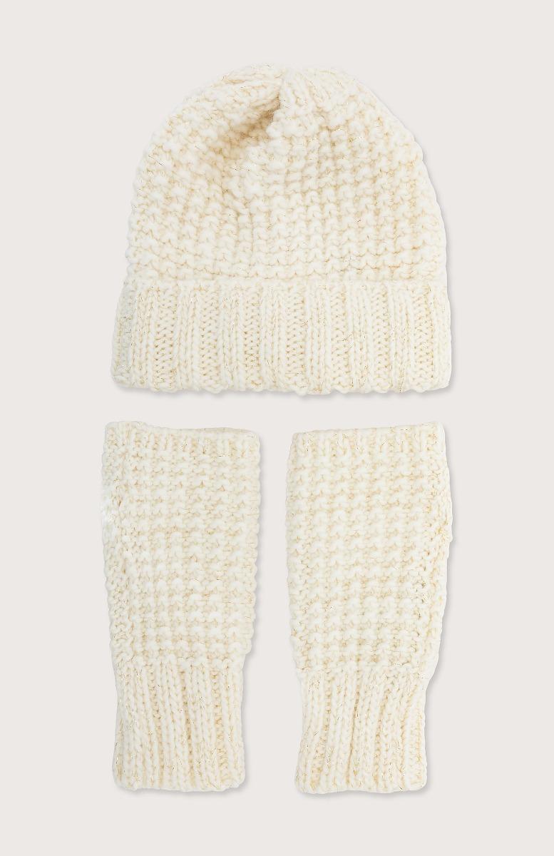 Seventy Kit berretto e guanti - Col. Bianco