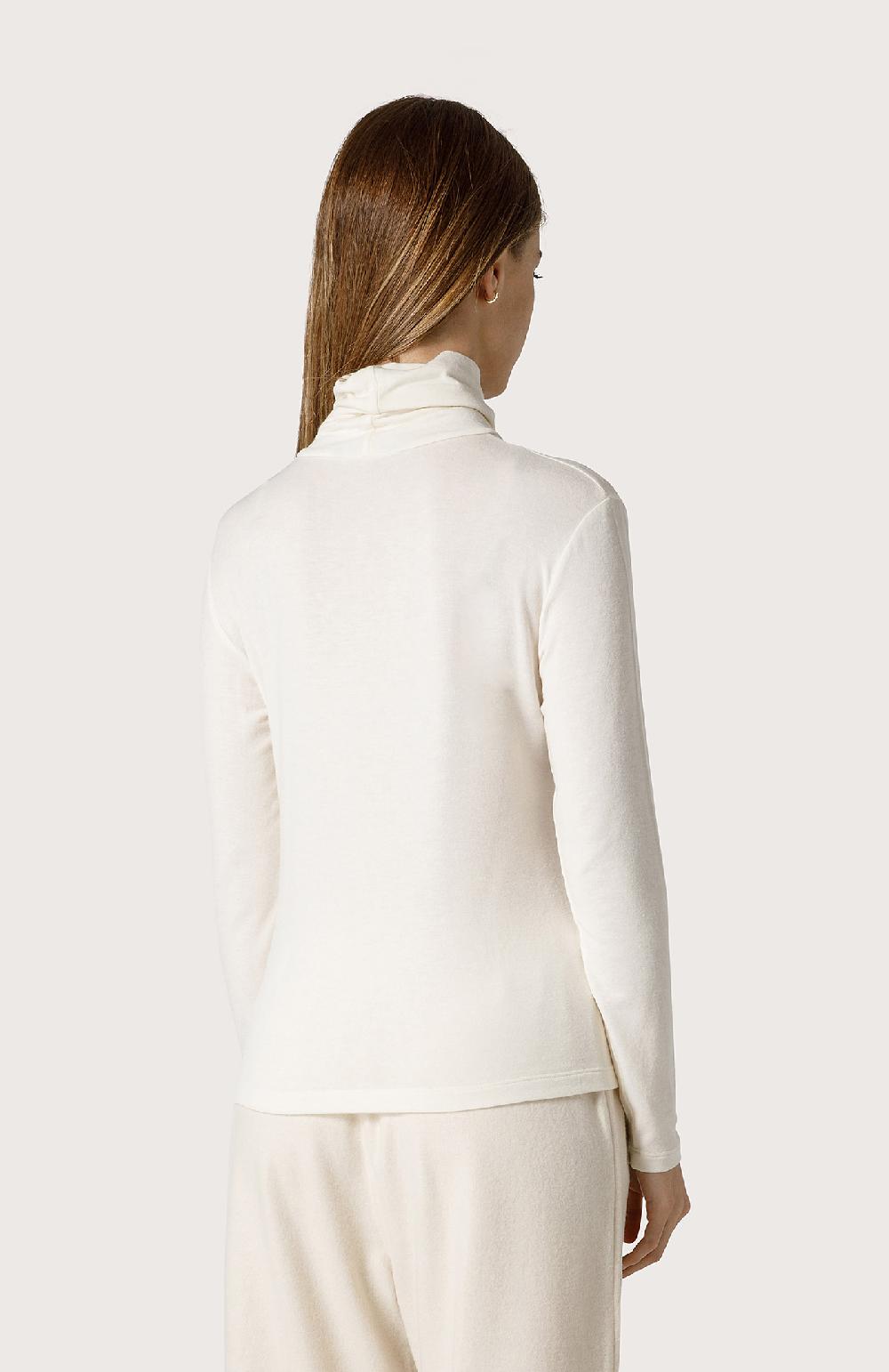 Seventy Lupetto In Jersey - Col. Bianco