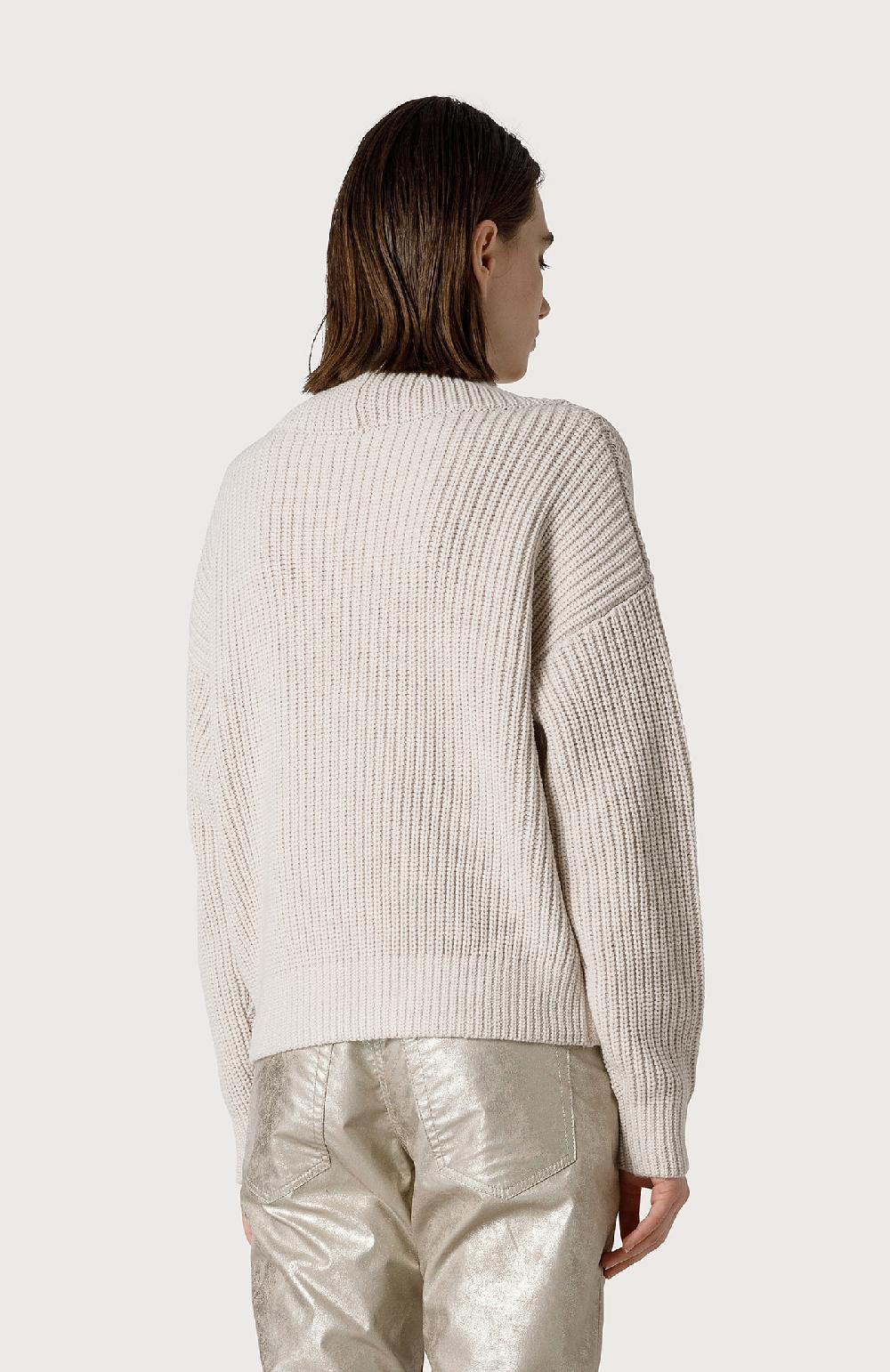 Seventy Maglia A Lupetto In Misto Lana - Col. Bianco