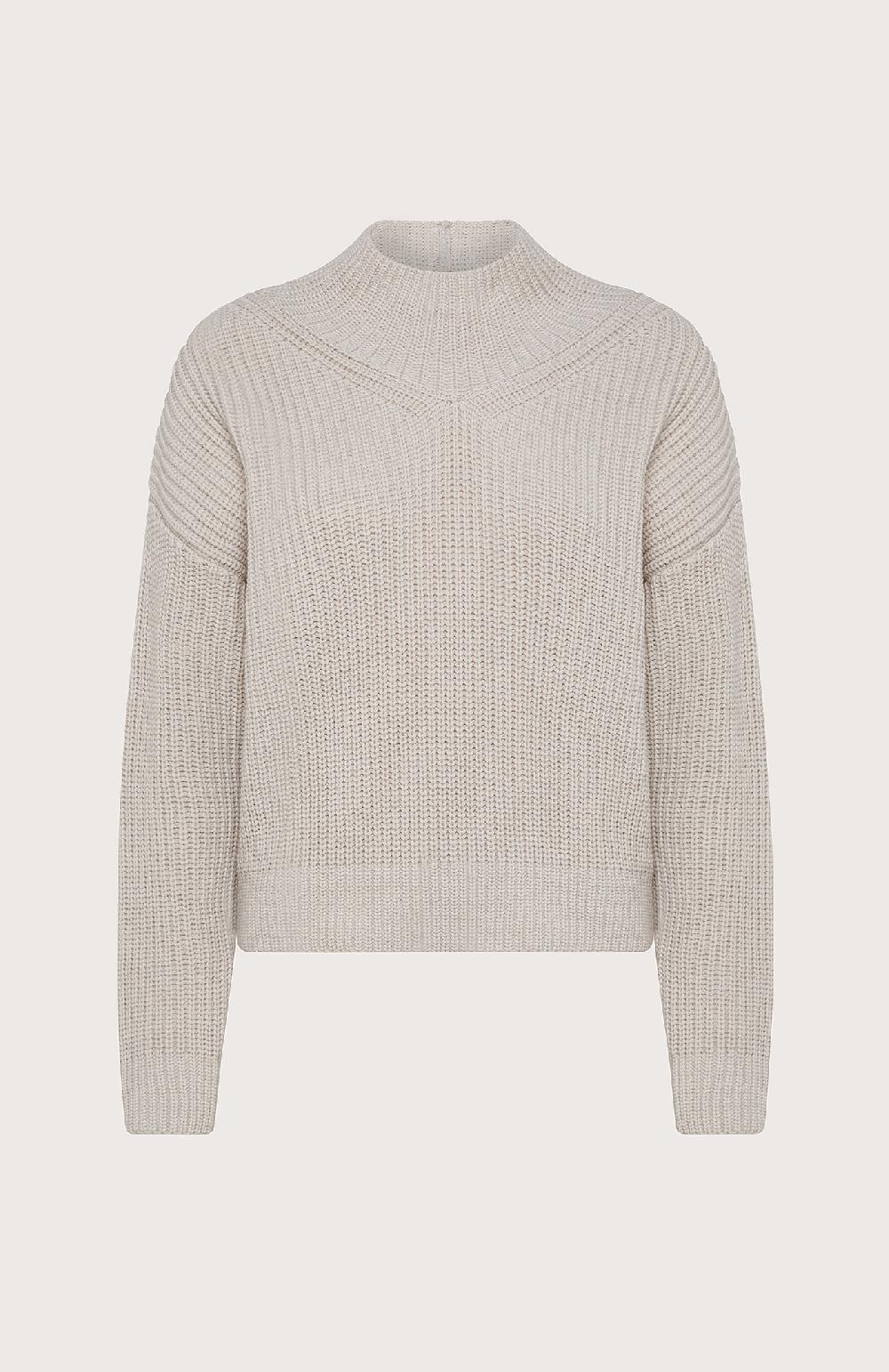 Seventy Maglia a lupetto in misto lana - Col. Bianco